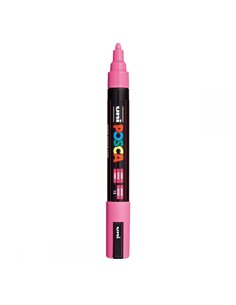 Marker UNI Posca PC-5M, varf 2,5 mm, Roz 2