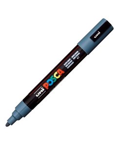 Marker UNI Posca PC-5M, 1.8 - 2.5 mm, Gri albastrui/Slate grey 2