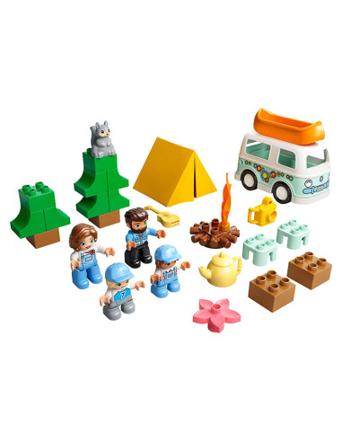 Lego Duplo Aventura Cu Rulota De Vacanta A Familiei 10946,10946