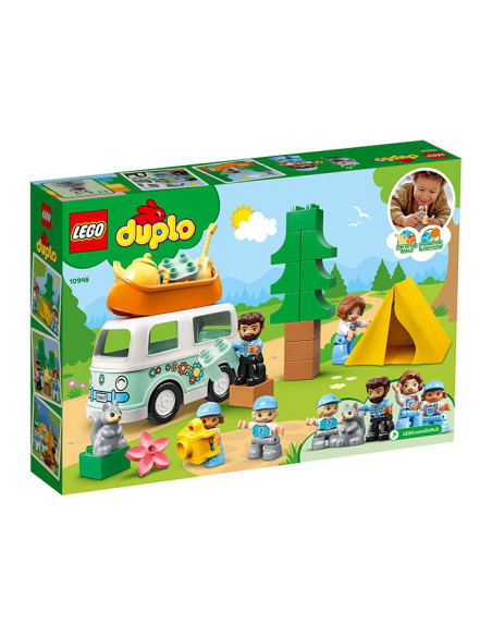 Lego Duplo Aventura Cu Rulota De Vacanta A Familiei 10946,10946