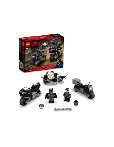 Lego Super Heroes Urmarirea Cu Motocicleta Batman Si Selina