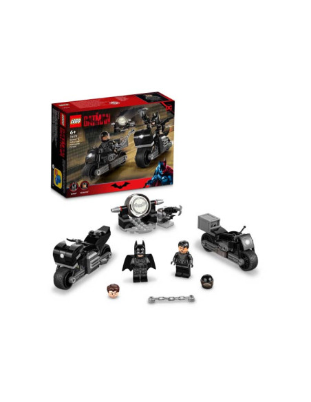 Lego Super Heroes Urmarirea Cu Motocicleta Batman Si Selina