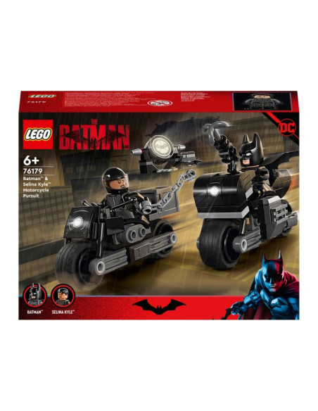 Lego Super Heroes Urmarirea Cu Motocicleta Batman Si Selina