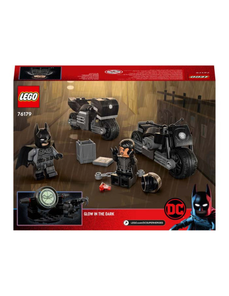 Lego Super Heroes Urmarirea Cu Motocicleta Batman Si Selina