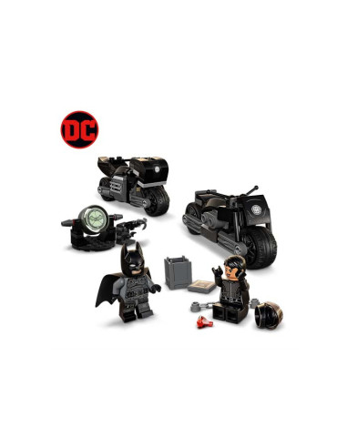 Lego Super Heroes Urmarirea Cu Motocicleta Batman Si Selina