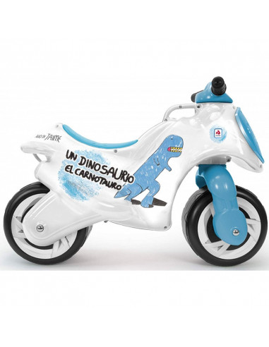 Motocicleta fara pedale Neox Dinozaur Injusa, Alb/Albastru,19008