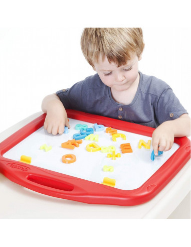 Tabla magnetica 3 in 1 Crayola, cu 2 fete, cu creta si