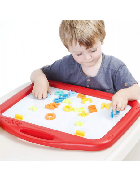 Tabla magnetica 3 in 1 Crayola, cu 2 fete, cu creta si