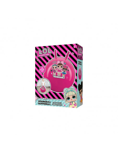 Minge pentru sarit John, 50 cm LOL, Roz,59522