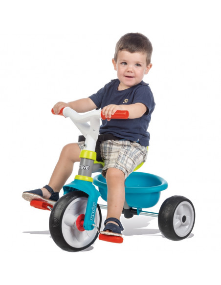 Tricicleta Smoby Be Move, cu roti silentioase, albastra,740326