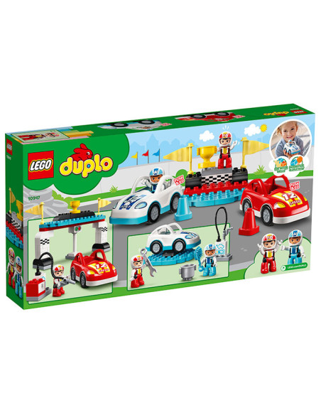 Lego Duplo Town Masini De Curse 10947,10947