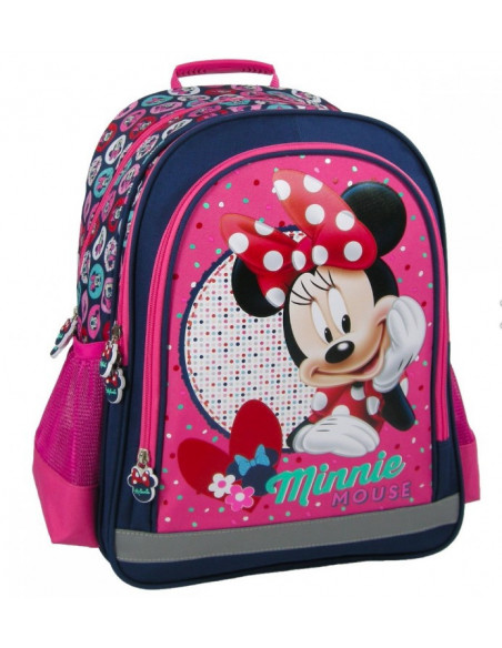 Set scoala Minnie - Ghiozdan, penar neechipat, penar etui, 20 Set scoala Minnie - Ghiozdan, penar neechipat, penar etui, 20