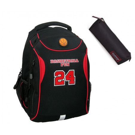 Set Scoala pentru adolescenti BasketBall Fun - Ghiozdan, Penar Set Scoala pentru adolescenti BasketBall Fun - Ghiozdan, Penar