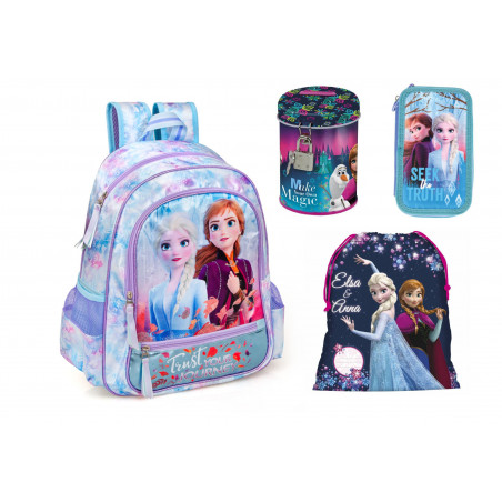 Set scoala Frozen - Ghiozdan, penar echipat, sac incaltaminte Set scoala Frozen - Ghiozdan, penar echipat, sac incaltaminte