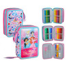 Set scoala Princess - Ghiozdan, Penar echipat, Penar etui Set scoala Princess - Ghiozdan, Penar echipat, Penar etui