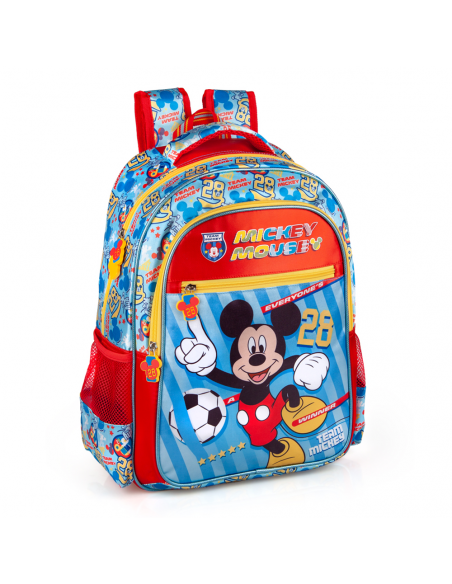 Set scoala Mickey Mouse - Ghiozdan, Penar echipat, Penar