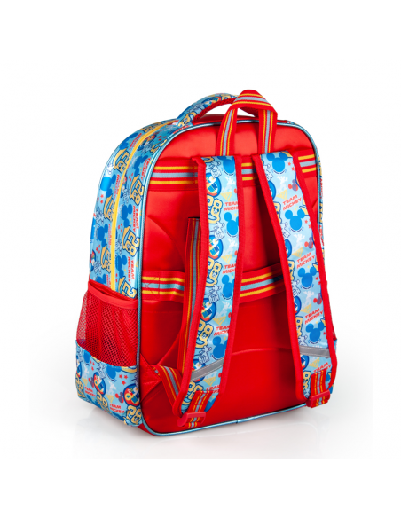 Set scoala Mickey Mouse - Ghiozdan, Penar echipat, Penar