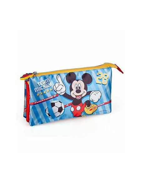 Set scoala Mickey Mouse - Ghiozdan, Penar echipat, Penar