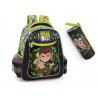 Set scoala Ben 10 - Ghiozdan, troller detasabil, Penar etui, 20 Set scoala Ben 10 - Ghiozdan, troller detasabil, Penar etui, 20
