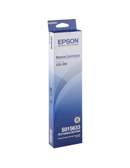 Ribon Epson Original Oem Lq 350 / S015633 - Bk Ribon Epson Original Oem Lq 350 / S015633 - Bk