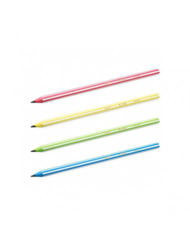 Creion grafit BIC Evolution STRIPES 646 fara radiera,918487BUC