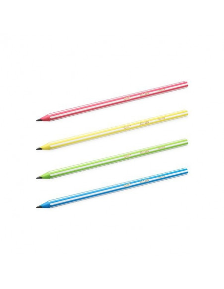Creion grafit BIC Evolution STRIPES 646 fara radiera,918487BUC