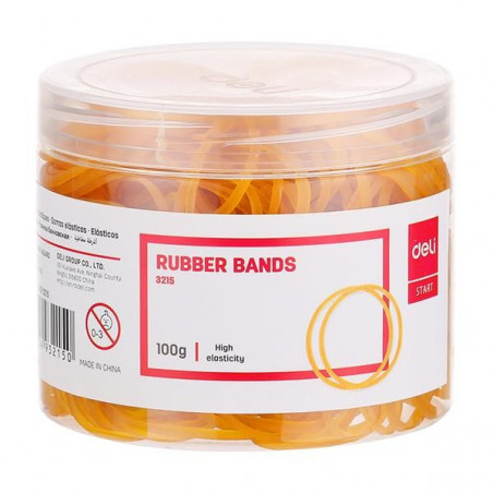 Elastice Bani 100g Cutie Plastic Deli Elastice Bani 100g Cutie Plastic Deli