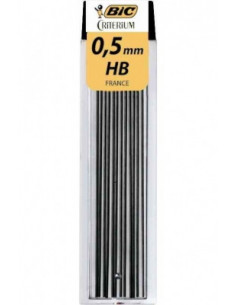 Mine creion mecanic BIC 0.5 mm, 12 buc/cutie,827065