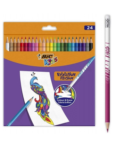 Creioane colorate BIC Evolution Illusion P/24,987869
