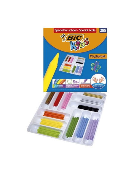 Creioane cerate BIC plastifiate Plastidecor P/288,8878351