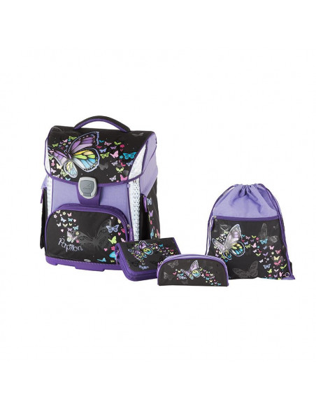 GHIOZDAN PAPILLON PLUS NEGRU + PENAR, ETUI, SAC SPORT