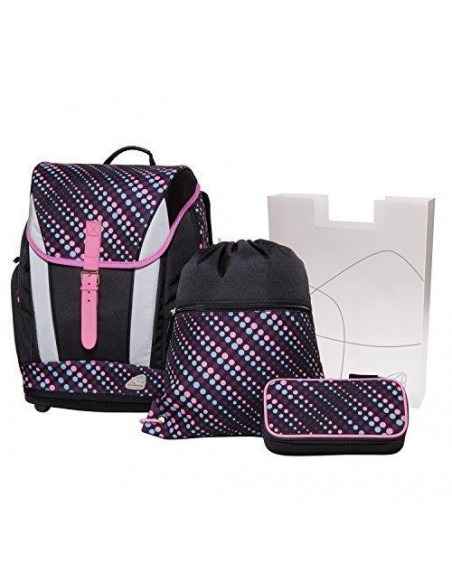 GHIOZDAN TRIBE PLUS NEGRU + PENAR, SAC SPORT, CUT. PT CARTI