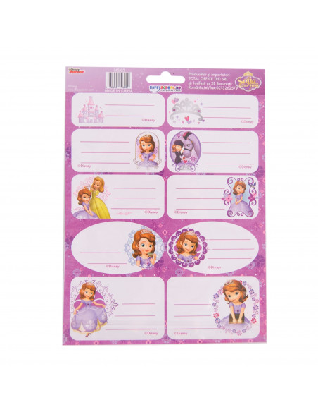 Etichete Scolare Sofia The First, 20/Set,STF-MS03