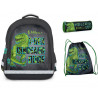 Set scoala Dinozaur 2 - Ghiozdan scolar, Etui, Sac incaltaminte Set scoala Dinozaur 2 - Ghiozdan scolar, Etui, Sac incaltaminte