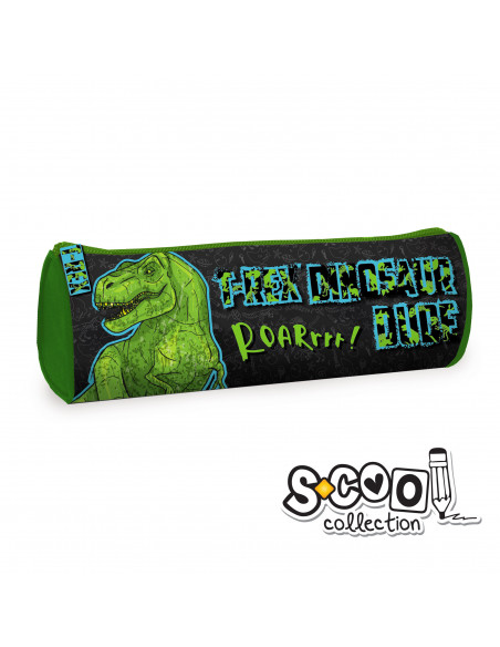 Set scoala Dinozaur - Ghiozdan scolar, Etui, Sac