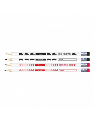 CG104,Creion cu radiera numele meu DACO CG104