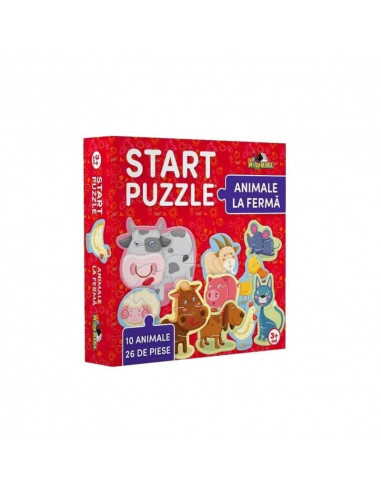Start Puzzle - Animale La Ferma, Noriel,NOR5335
