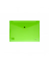 Mapa plastic plic cu capsa Daco A4, Verde Neon