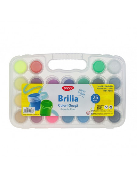 CU225,Culori guasa 25c 20 ml brilia daco cu225