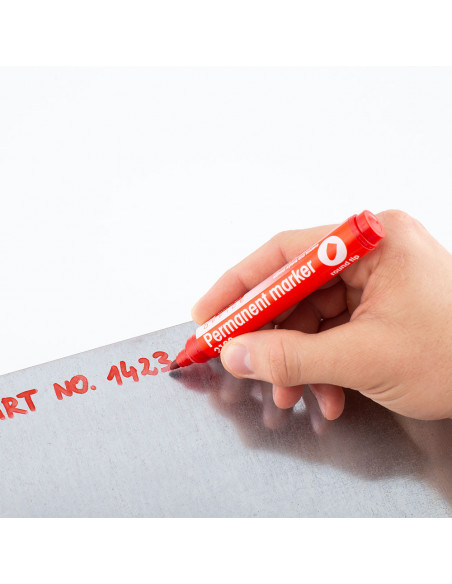 Marker Permanent 2160 D.Rect - Rosu,101112