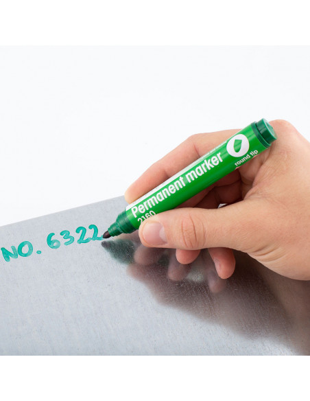 Marker Permanent 2160 D.Rect - Verde,101114