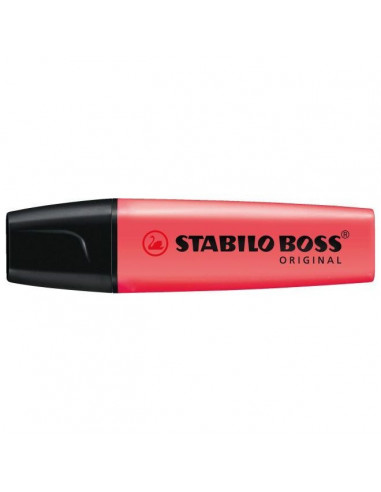 SW117040,Textmarker Stabilo Boss Original, rosu