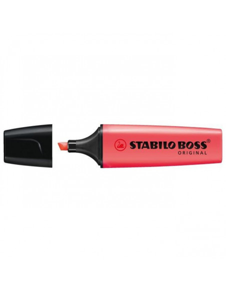 SW117040,Textmarker Stabilo Boss Original, rosu
