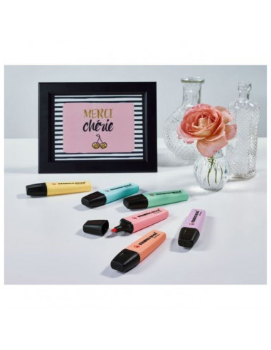 SW70113,Textmarker Stabilo Boss Original, turcoaz Pastel