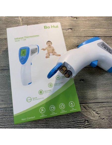 Termometru cu infrarosu digital, non-contact, Bo Hui