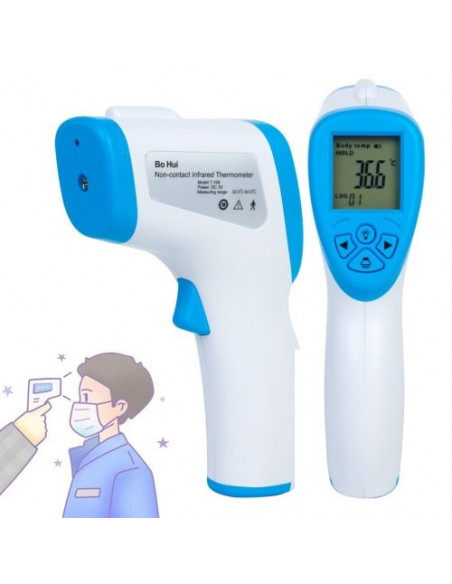 Termometru cu infrarosu digital, non-contact, Bo Hui