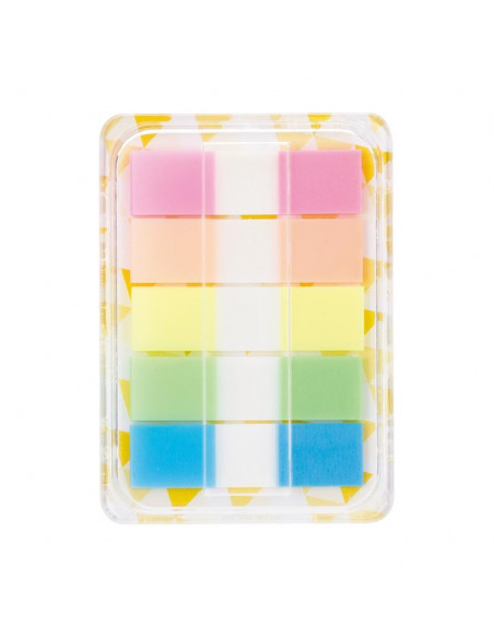 DISPENSER INDECSI PLASTIC 12*44MM 5 CULORI 20 FILE