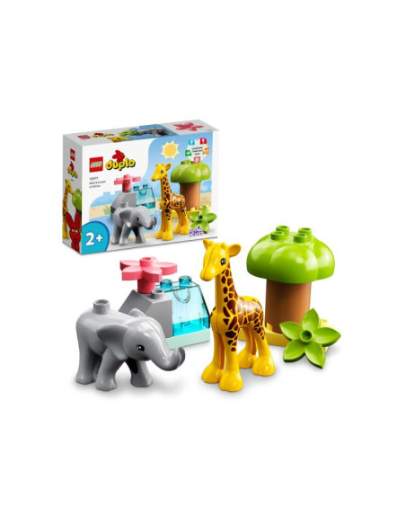 LEGO DUPLO, Animale din Africa, 10971, 10 piese,10971