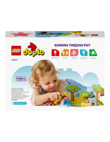 LEGO DUPLO, Animale din Africa, 10971, 10 piese,10971