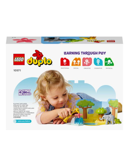 LEGO DUPLO, Animale din Africa, 10971, 10 piese,10971